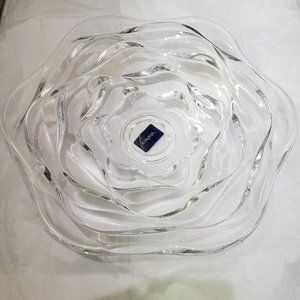 Mikasa Atlantic Crystal Serving Platter, 14-Inch